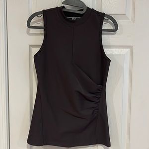 Athleta XS brown tank dress shirt
